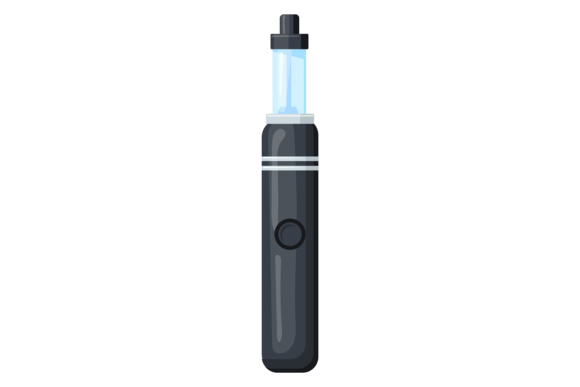 Download Vape Cartoon Icon. Electronic Cigarette - Premium Resources